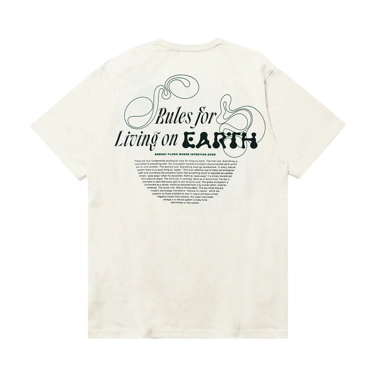 Afield Out Ripple T Shirt Bone