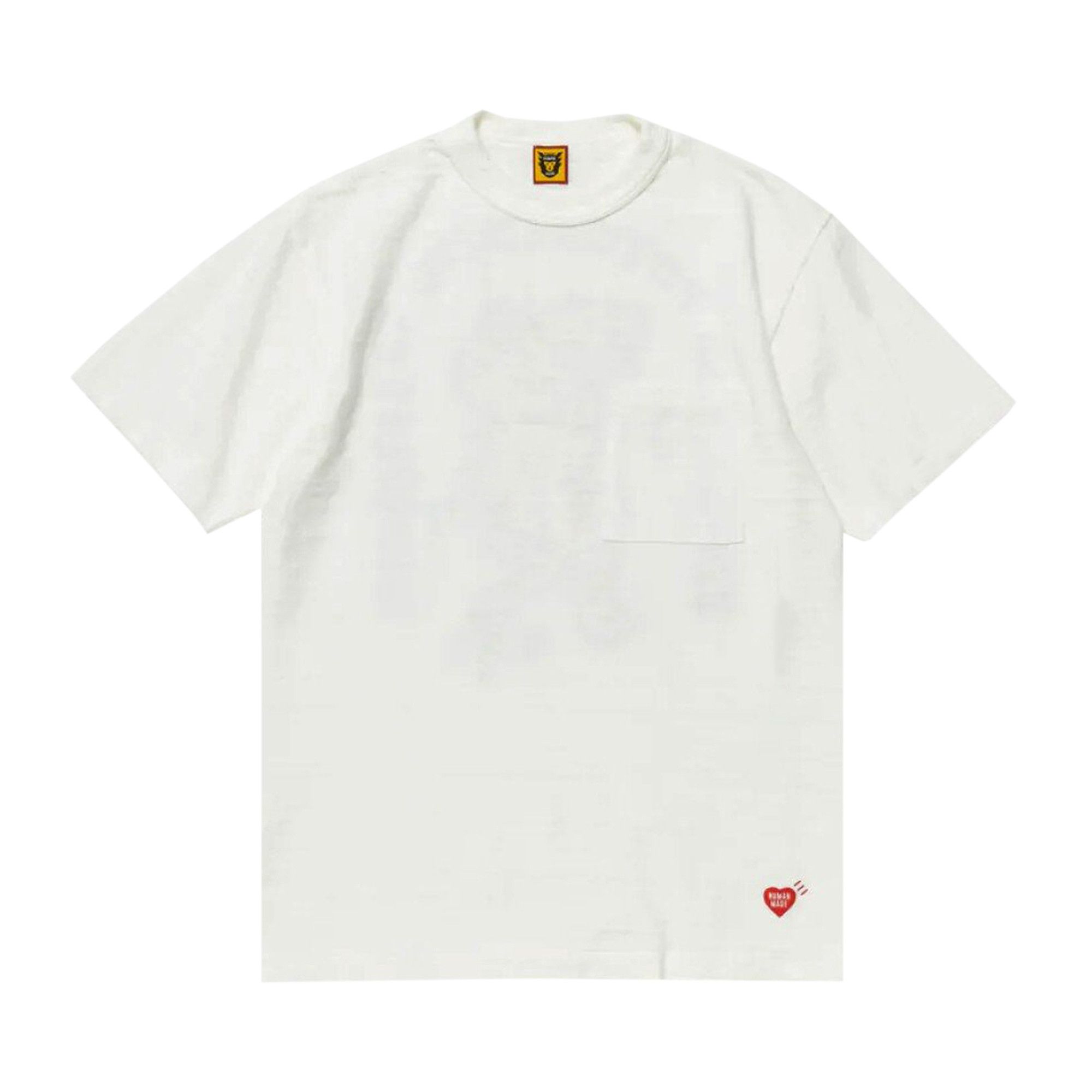【Human Made】 Pocket T-Shirt White HM27CS003-WHITE_sivasdescalzo-
