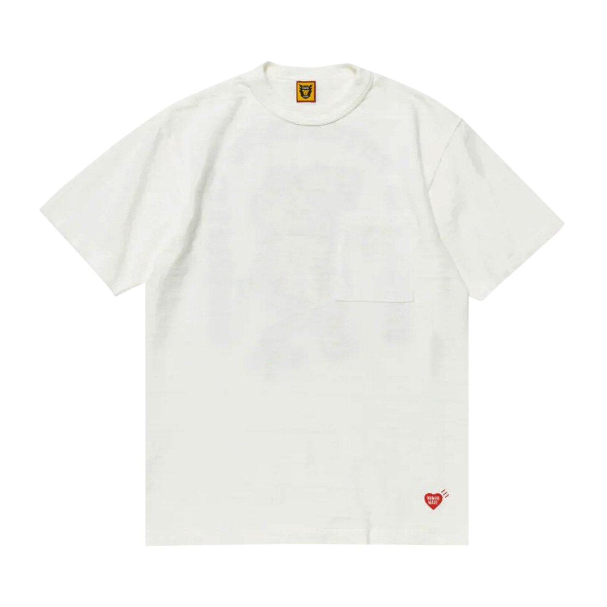 Buy Human Made Pocket T-Shirt #1 'White' - HM25CS040 WHIT | GOAT