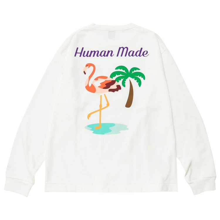 Human Made Flamingo T Shirt White