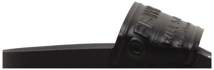 Off White Wmns Pool Sliders Black