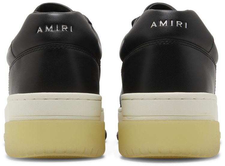 Amiri Stadium Low Black White