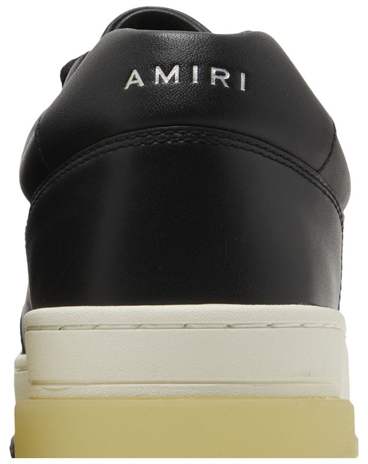 Amiri Stadium Low Black White