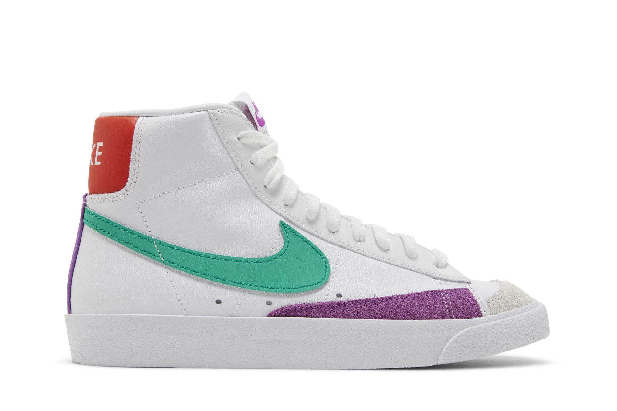 Buy Nike Wmns Blazer Mid '77 Vintage 'White Green Fuchsia