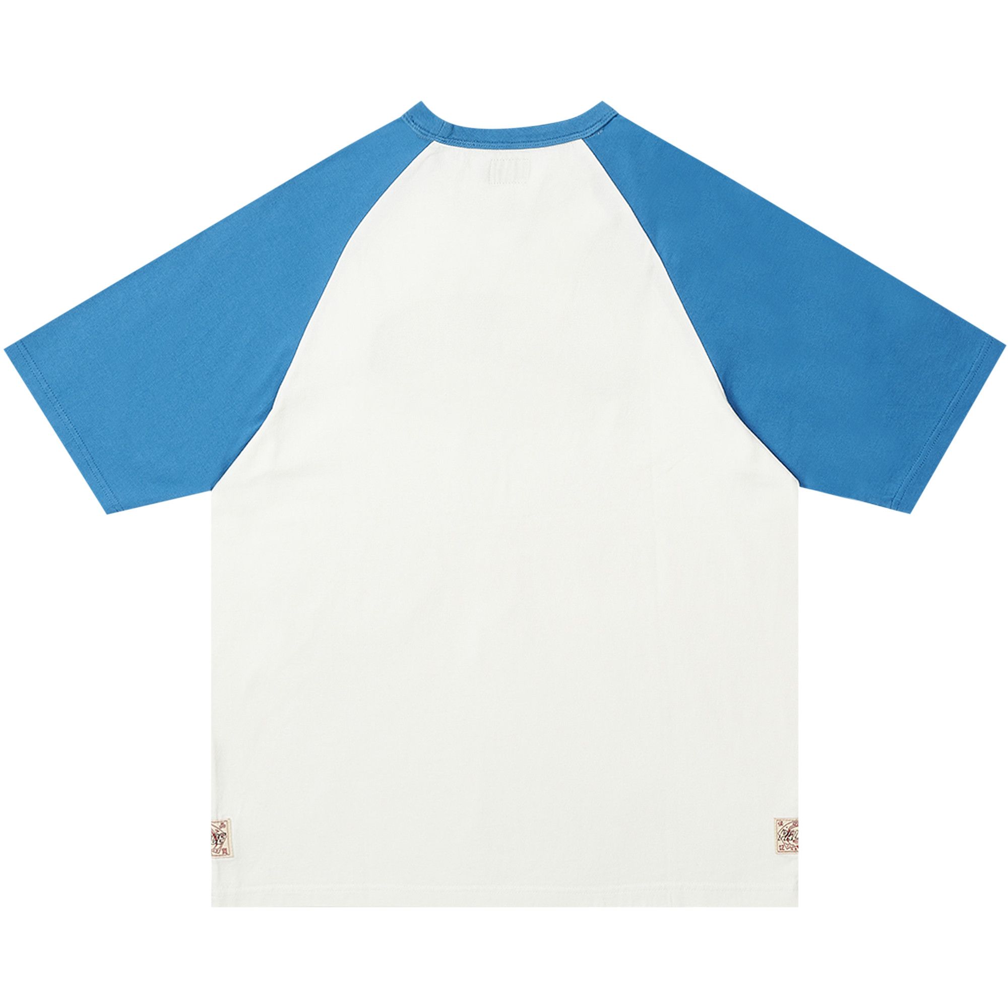 Palace x Evisu Seagull Raglan T-shirt 'Grey Marl' P24EVES002