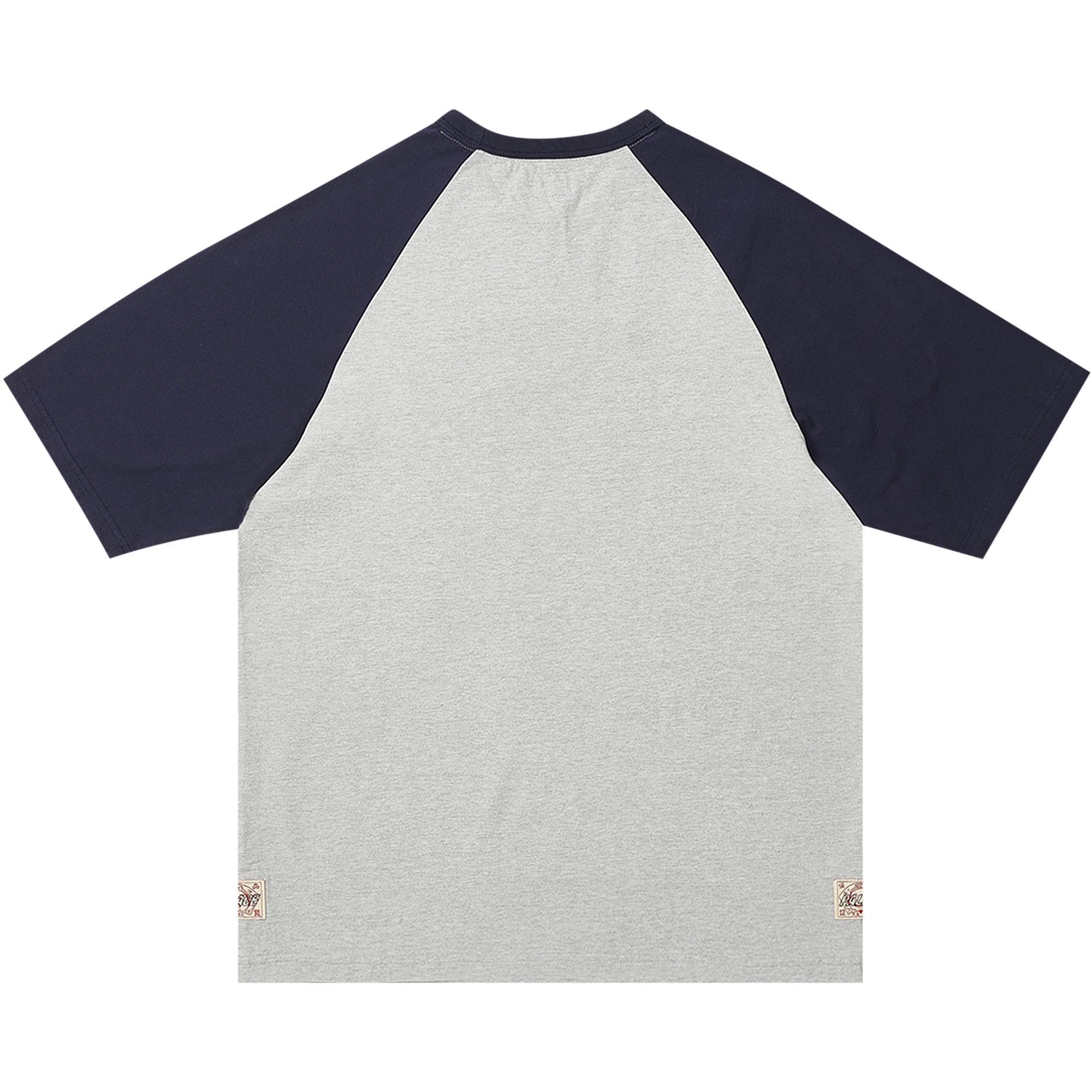 Buy Palace x Evisu Seagull Raglan T-Shirt 'Grey Marl' - P24EVE002