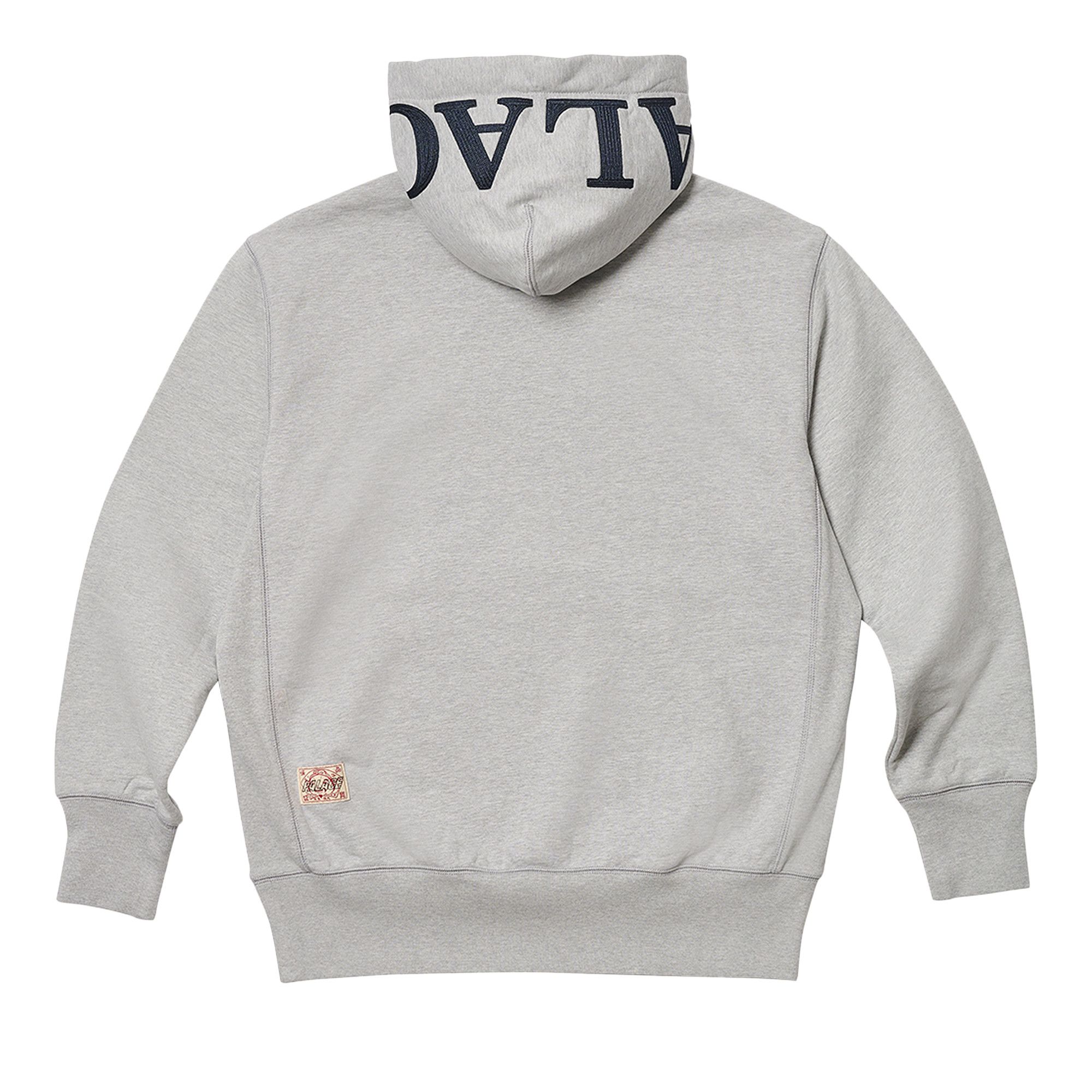 Buy Palace x Evisu Seagull Hood 'Grey Marl' - P24EVCS001
