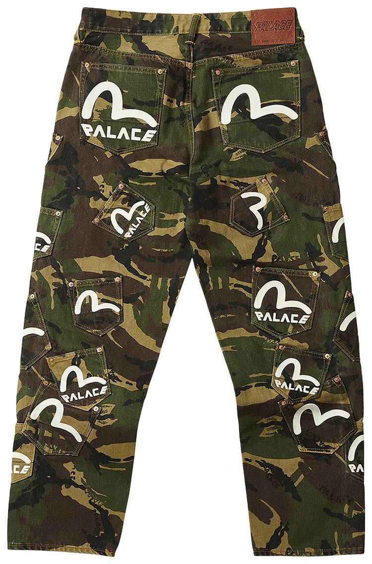 Palace x Evisu Denim Jean Camo
