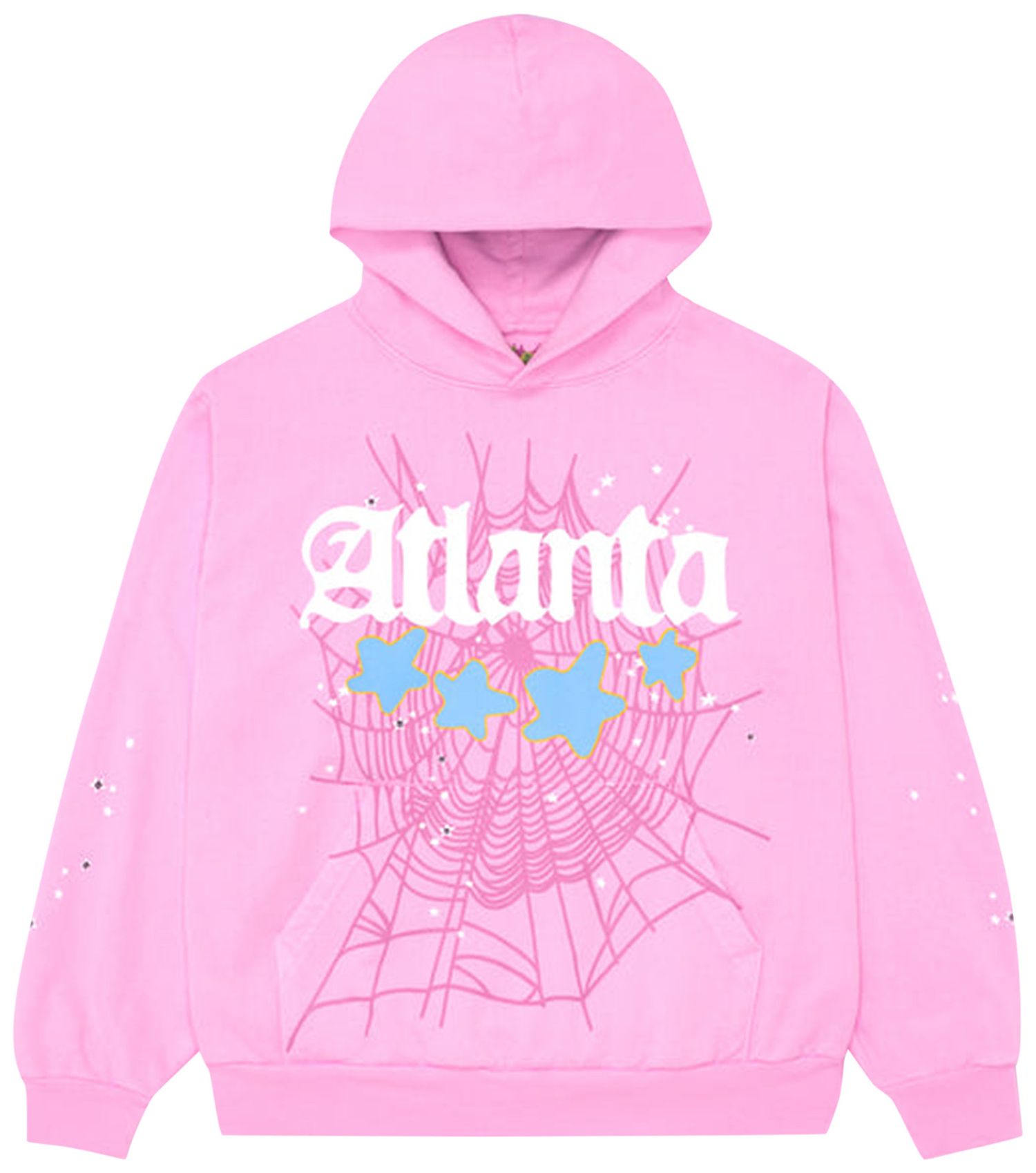 Buy Sp5der Atlanta Hoodie 'Pink' SP5 ATL HDPIN GOAT