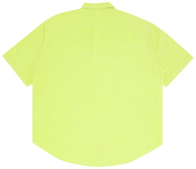 Supreme Loose Fit Short Sleeve Oxford Shirt Bright Green