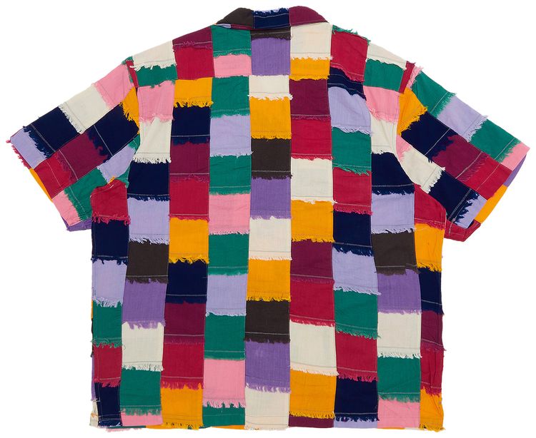 Supreme Patchwork Short Sleeve Shirt Multicolor