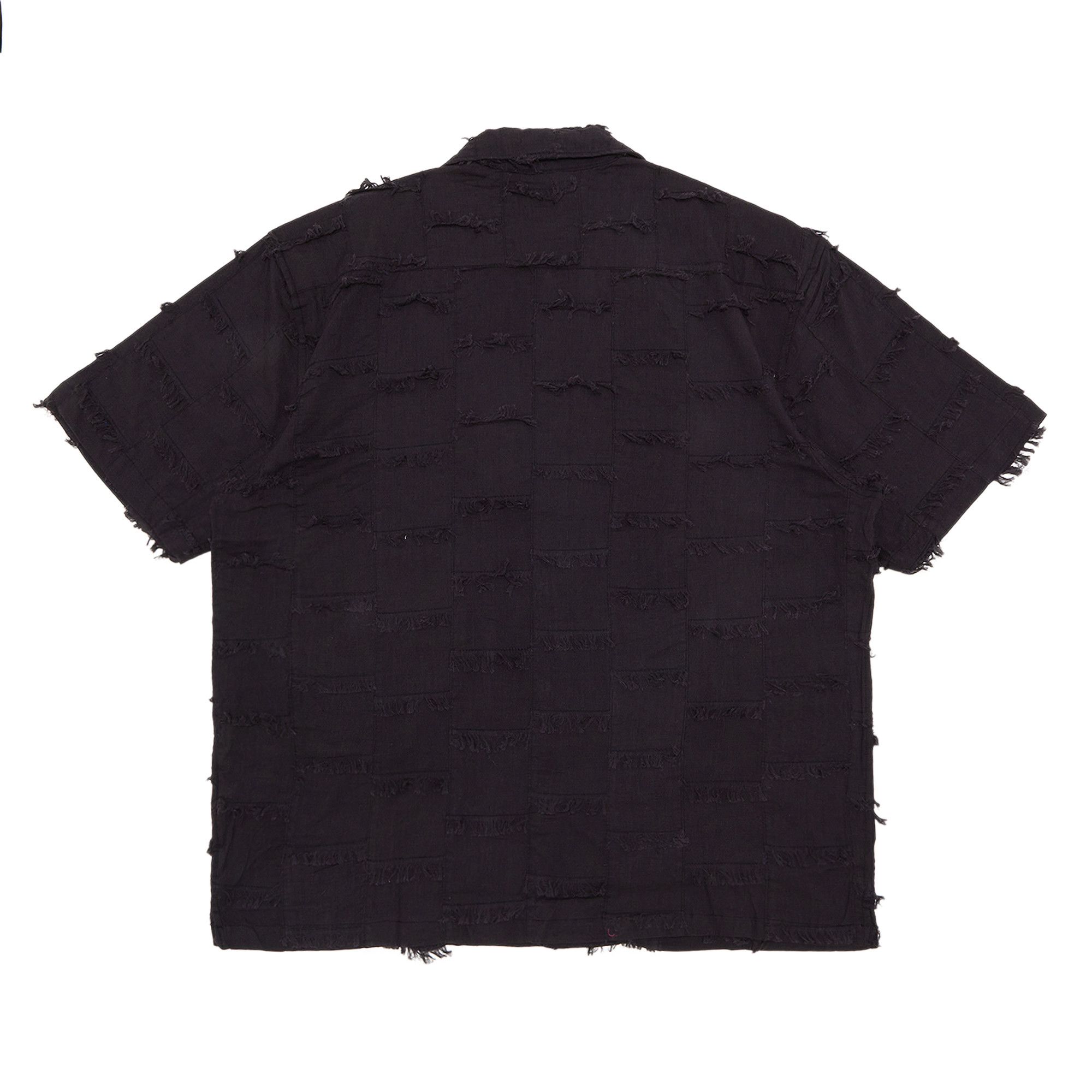 Buy Supreme Patchwork Short-Sleeve Shirt 'Black' - SS23S17