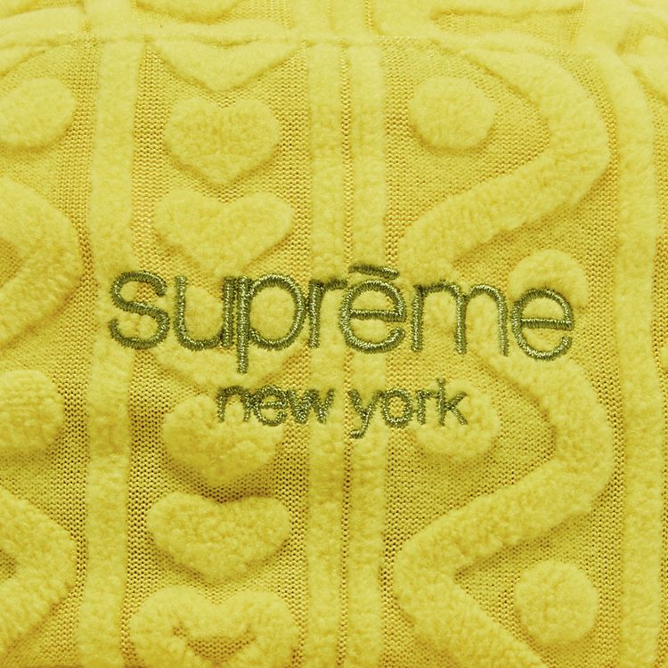 Supreme Terry Pattern Crusher Yellow