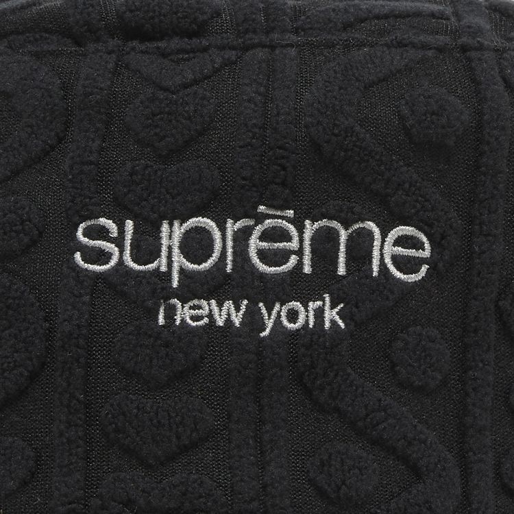 Supreme Terry Pattern Crusher Black