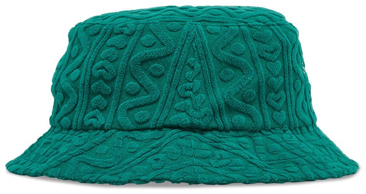 Supreme Terry Pattern Crusher Green