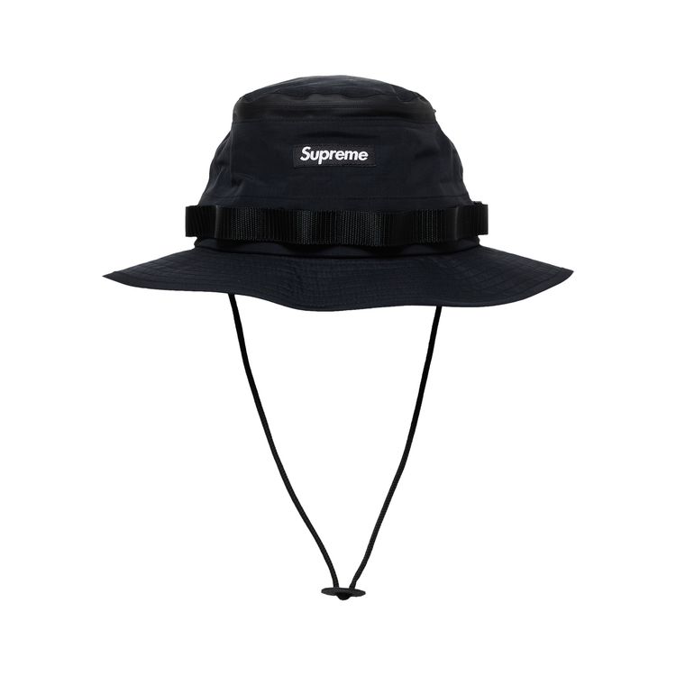 Supreme Velvet Paisley Boonie Black ML（SUPREME Military exclusive 