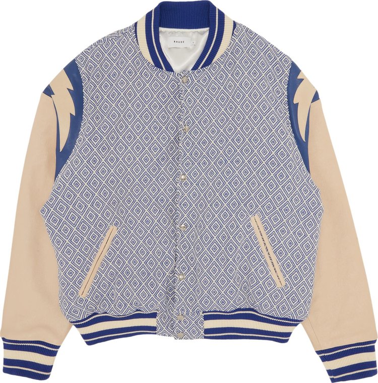 Rhude Jacquard Bomber Jacket