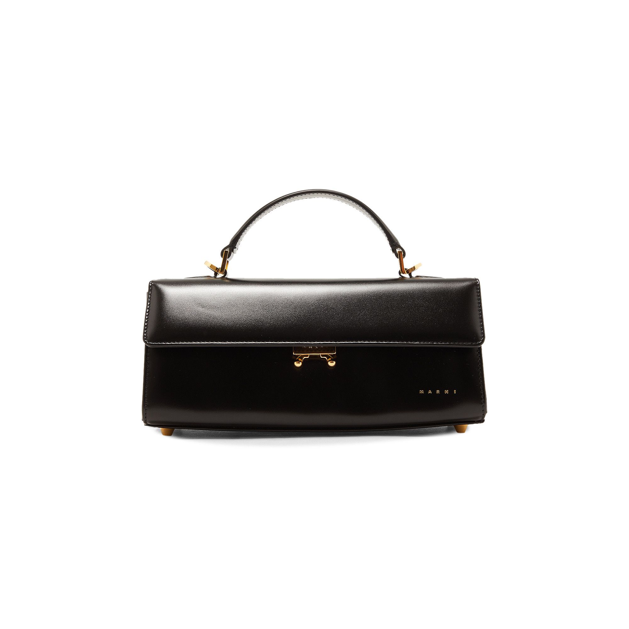 Buy Marni Medium Smooth Long Bag 'Black' - BMMP0113U0 P4559 00N99