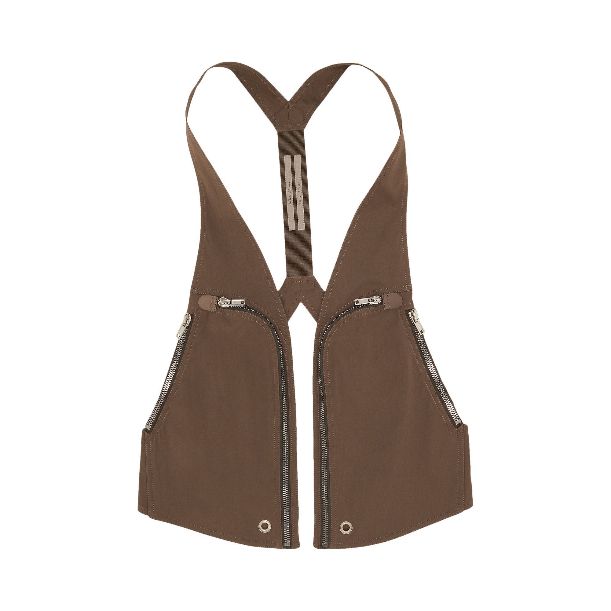 Buy Rick Owens Bauhaus Vest 'Dust' - RU01C4763 TE 34 | GOAT