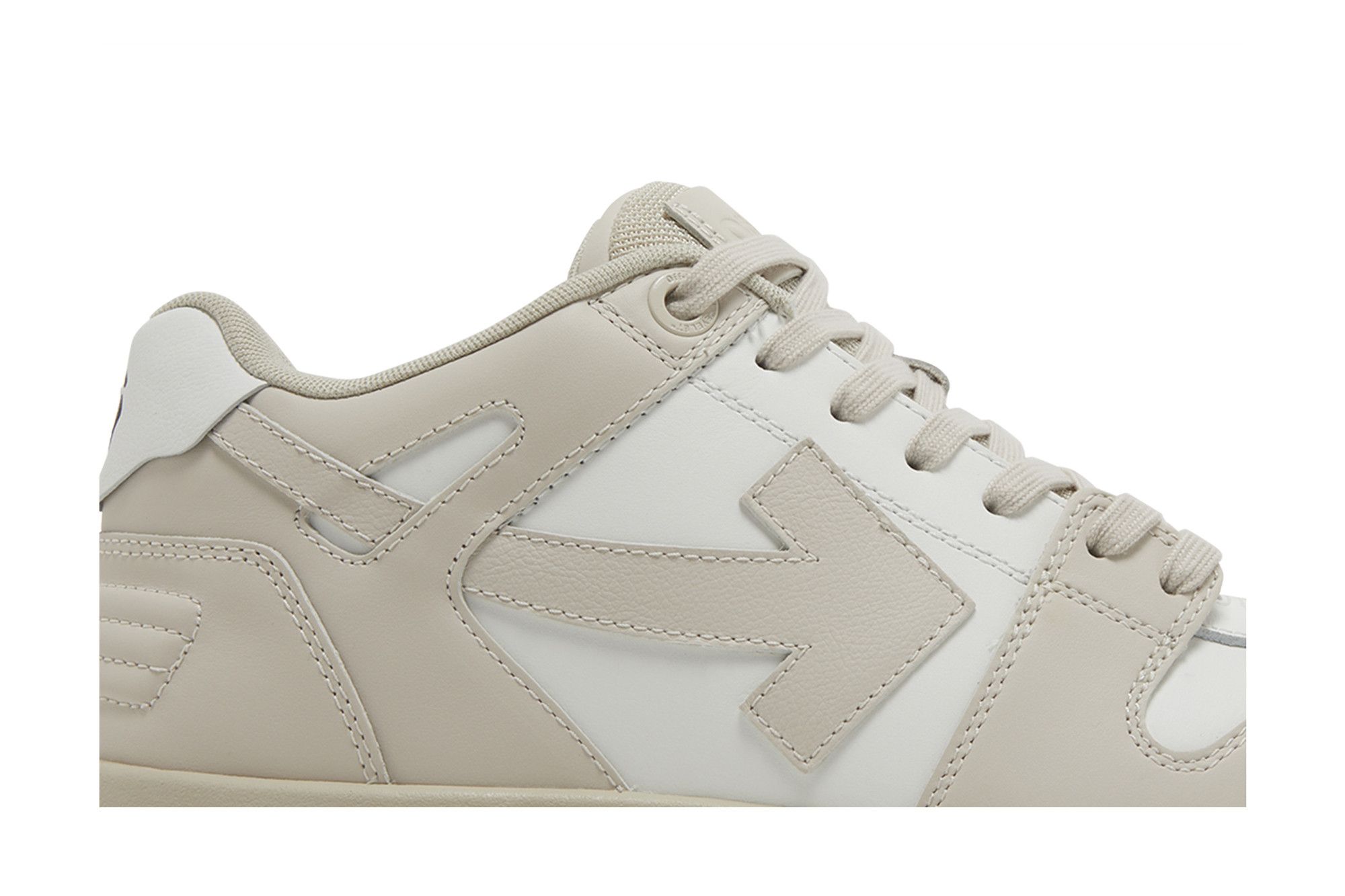 Buy Off-White Out of Office 'Beige White' - OMIA189C99LEA004 6101