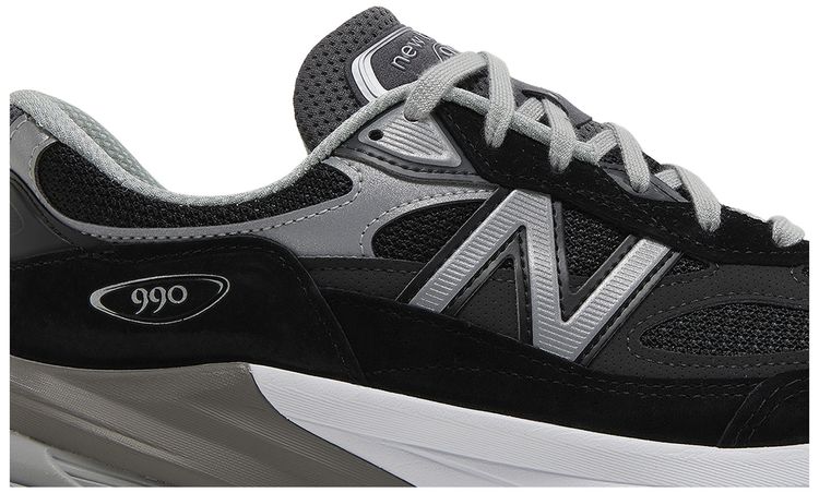 990v6 Made in USA Black Silver