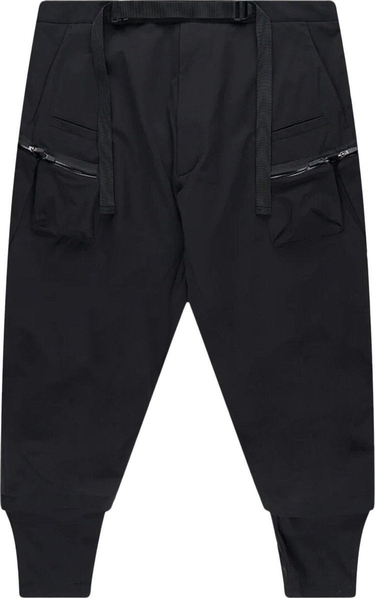 Acronym Wide Drawcord Pants 'Black'