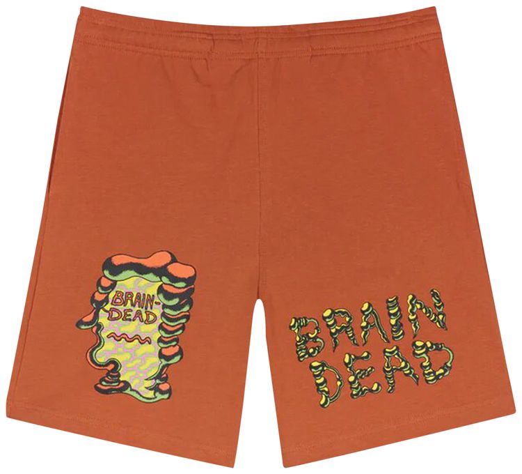 Brain Dead Tetsunori Tawaraya Jersey Short Rust