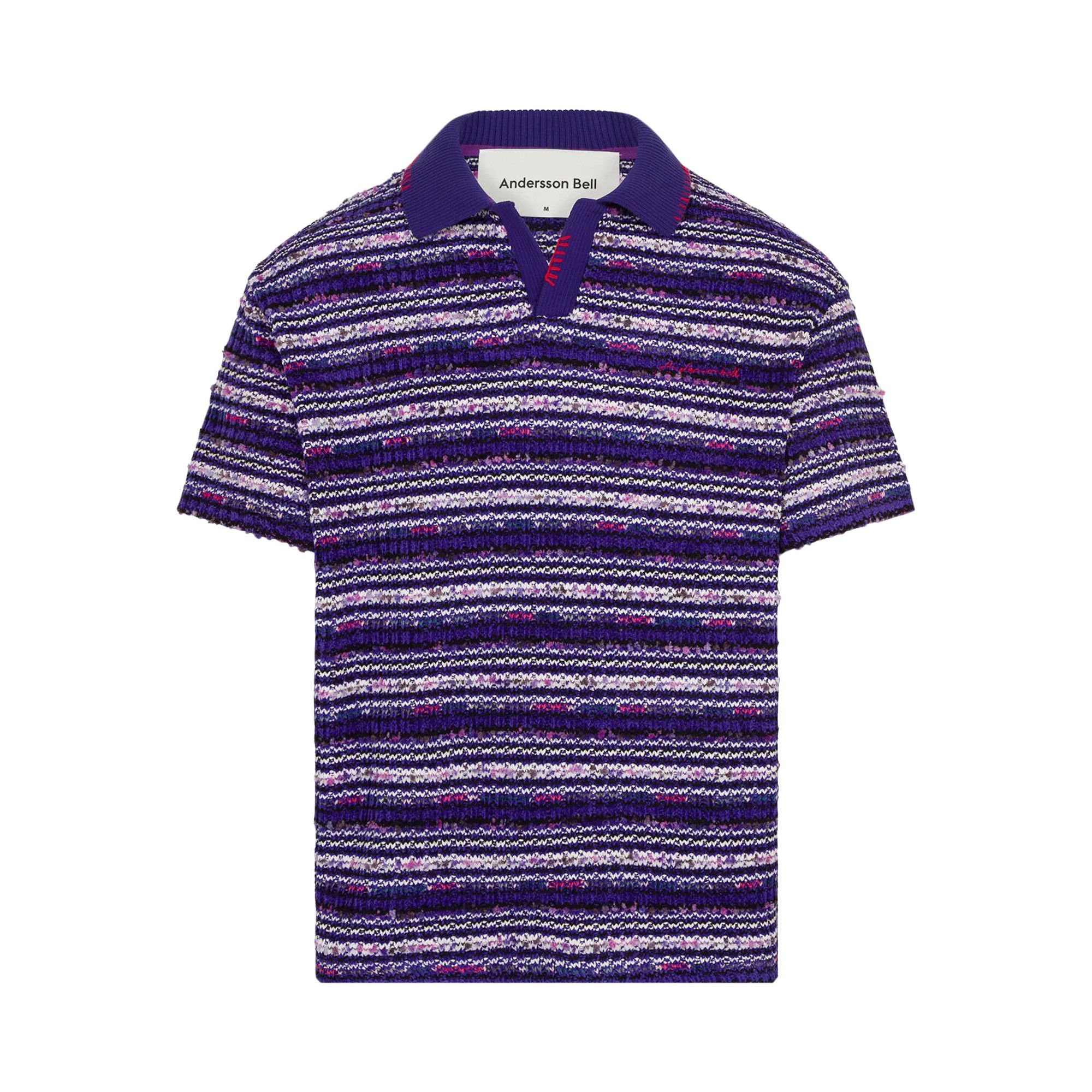 Buy Andersson Bell Crea Boucle Collar Knit 'Purple