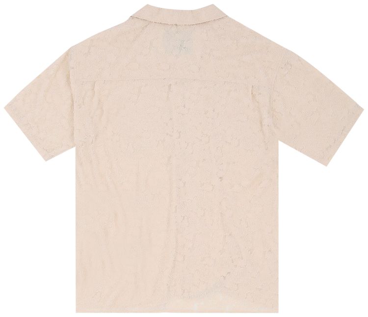 Andersson Bell Bali Sheer Open Collar Shirt Ecru