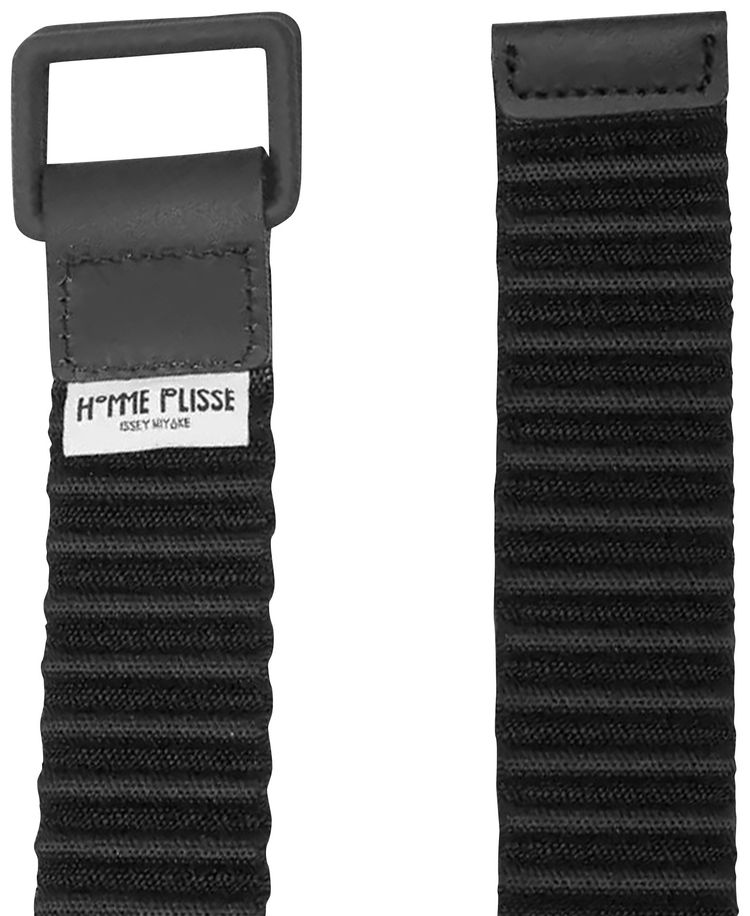 Homme Plisse Issey Miyake Pleats Belt Black