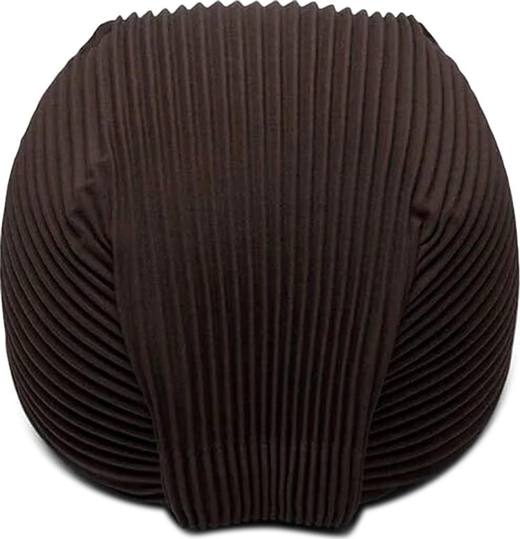 Homme Plisse Issey Miyake Pleats Cap Brown