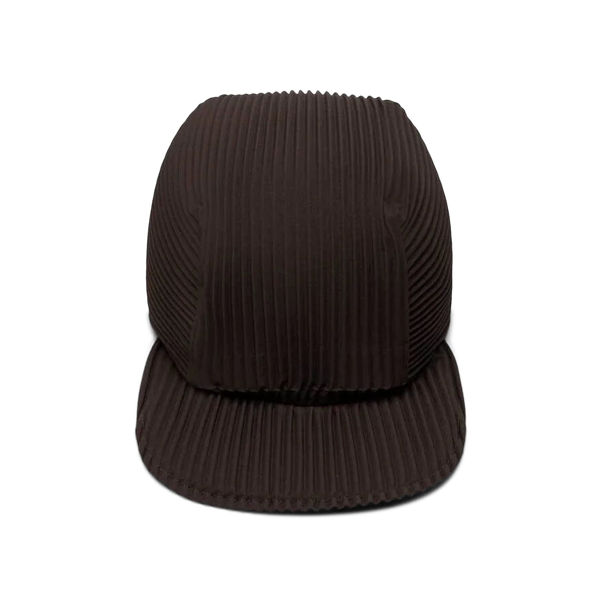 Buy Homme Plissé Issey Miyake Pleats Cap 'Brown' - HP26AA401 44