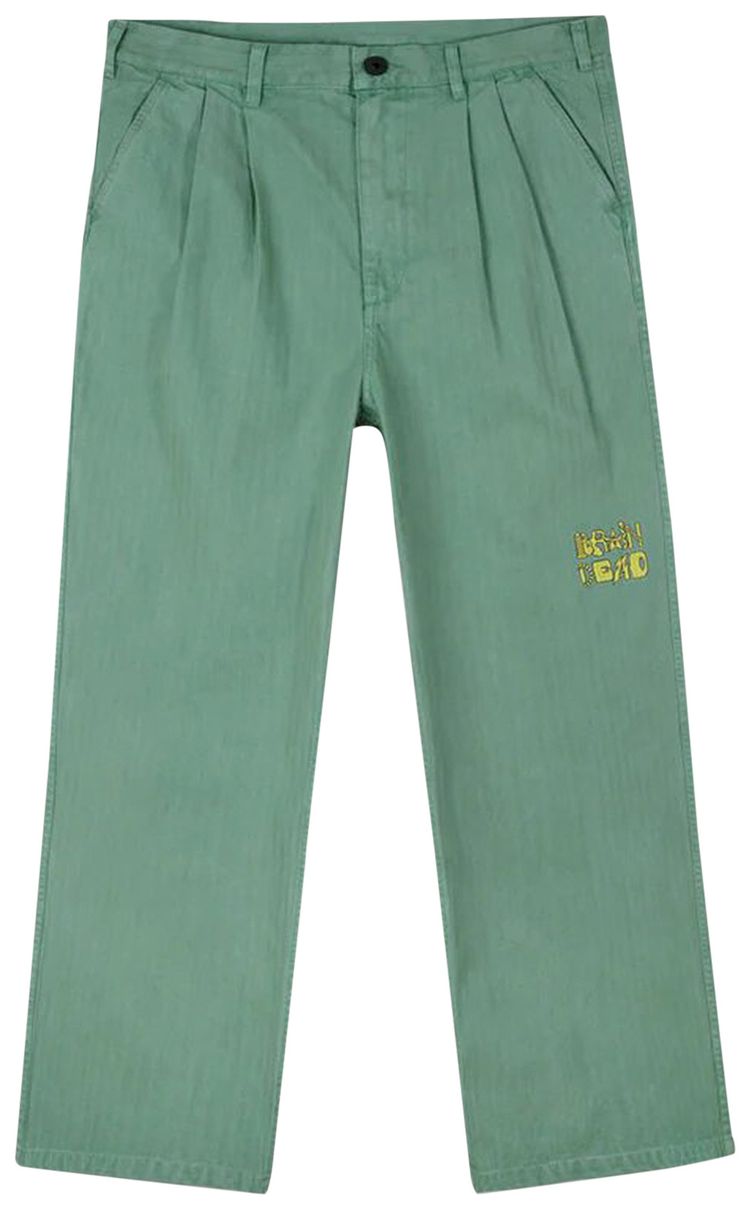 Brain Dead Connection Herringbone Pant Putty