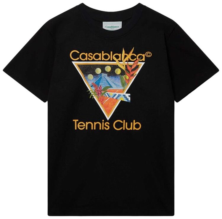 Buy Casablanca Tennis Club Icon Printed TShirt 