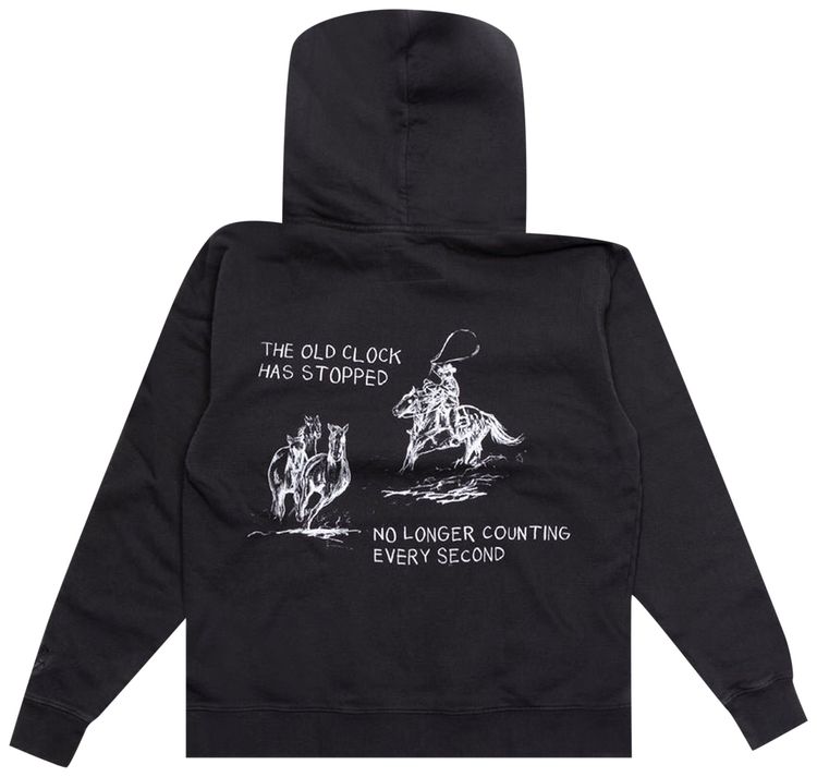 One Of These Days Counting Every Second Hoodie Black