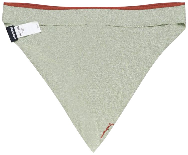 Jacquemus Le Foulard Brilho Green