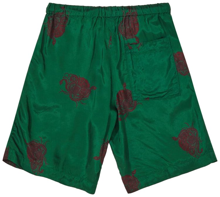 Dries Van Noten Piperi Printed Shorts Bottle