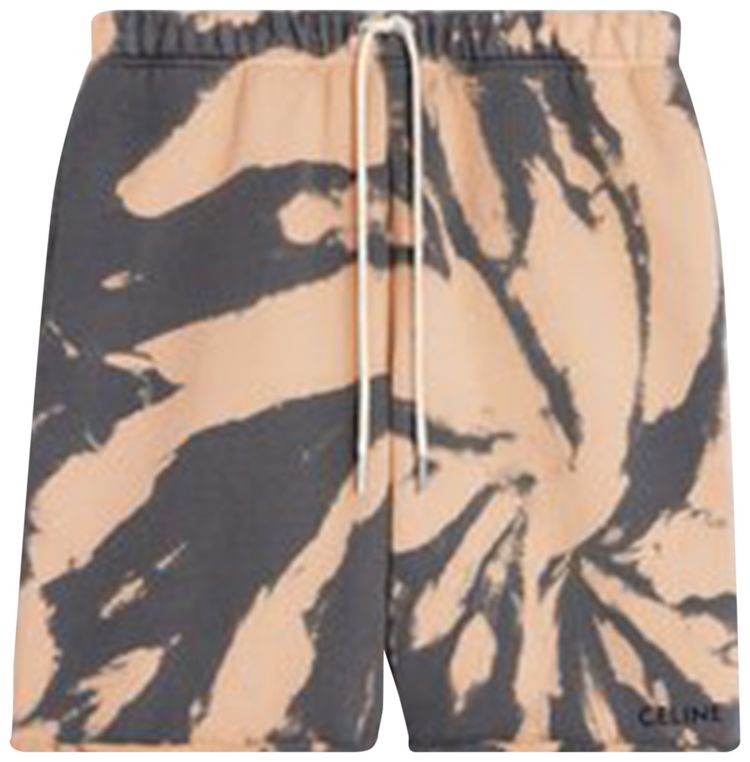 CELINE Printed Short GreyBeigeBlack