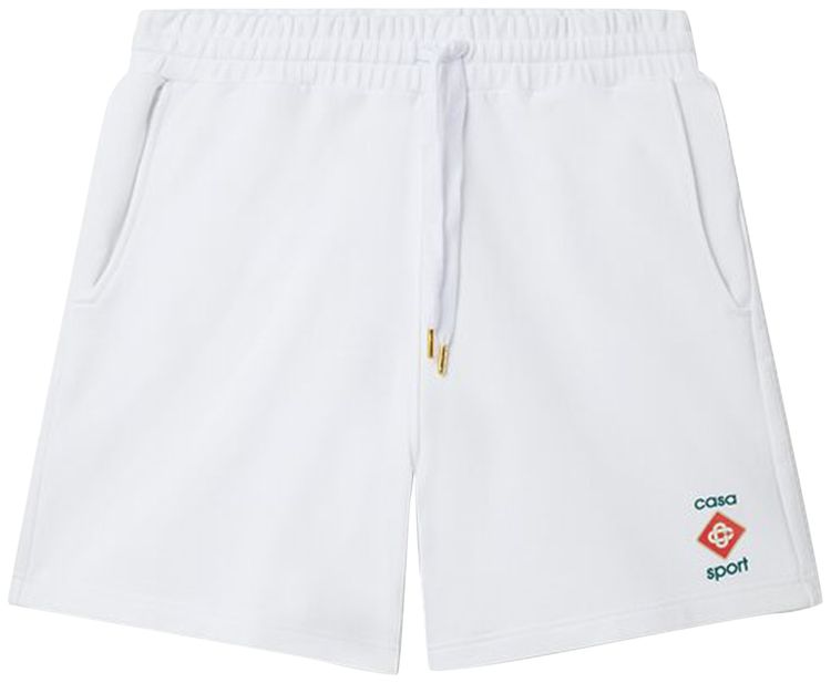 Casablanca Casa Sport Logo Sweatshort White