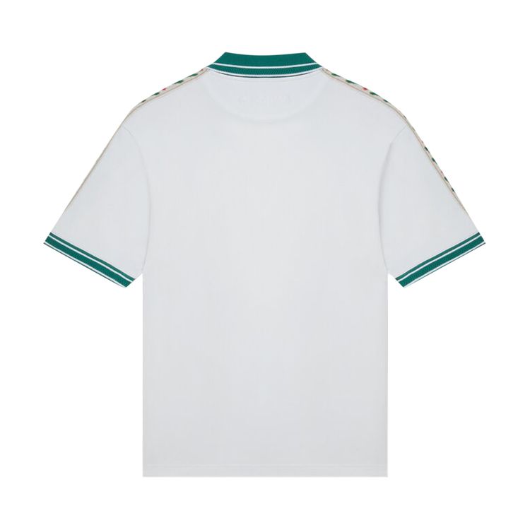 Casablanca Laurel Casa Sport Polo White