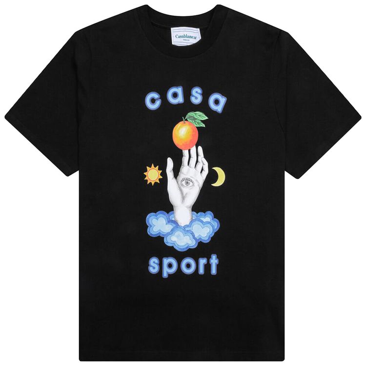 Casablanca Casa Talisman T Shirt Black