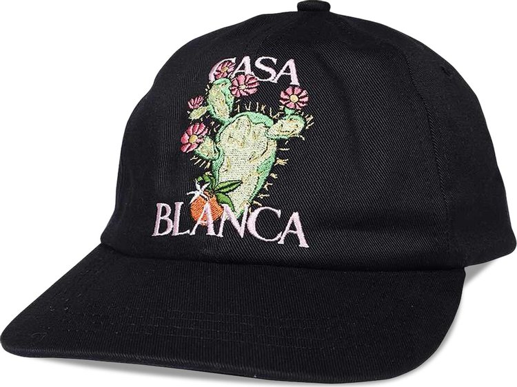 Casablanca Cactus ET Embroidered Cap 'Black'