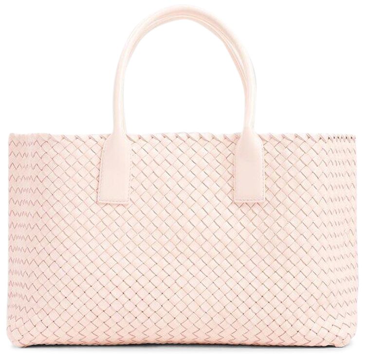 Bottega Veneta Iconic Intrecciato Tote Bag MilkshakeGold