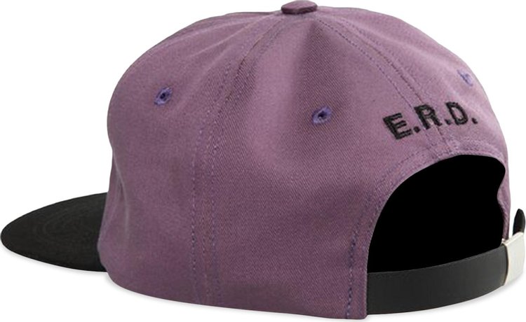 Enfants Riches Deprimes Cat Logo 5 Panel Hat PurpleBlack