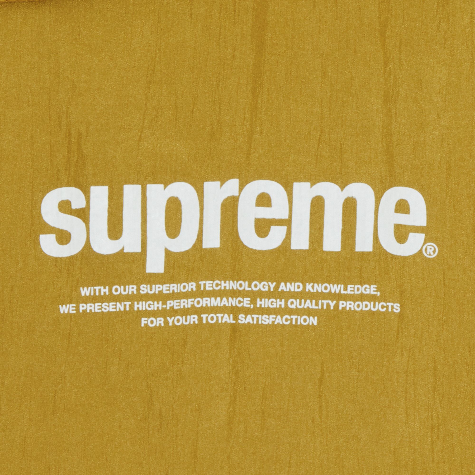 Buy Supreme Nylon Packable Poncho 'Gold' - SS16J21 GOLD | GOAT Buy Supreme Nylon Packable Poncho 'Gold' - SS16J21 GOLD | GOAT