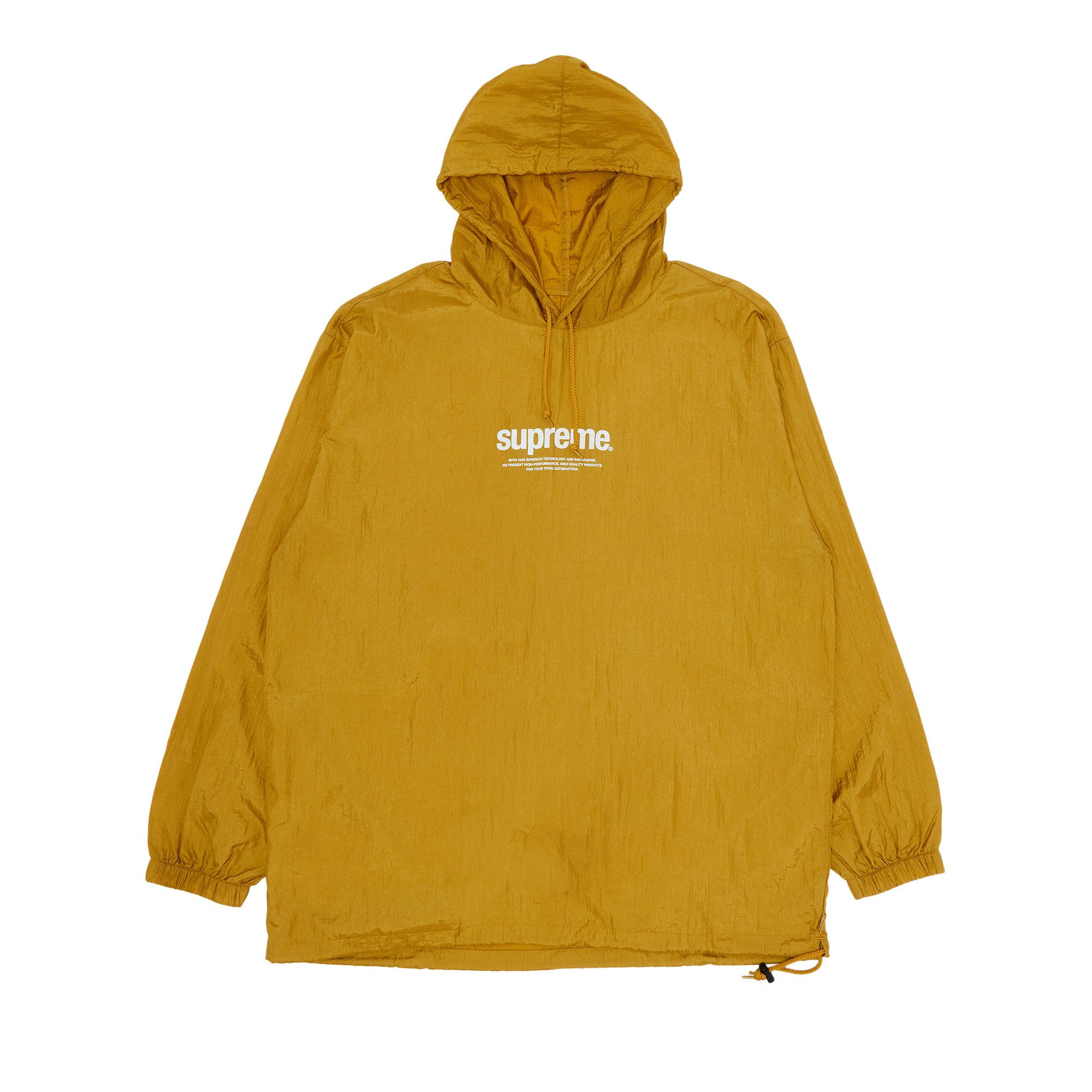 Supreme Nylon Packable Poncho Gold Men's - SS16 - US