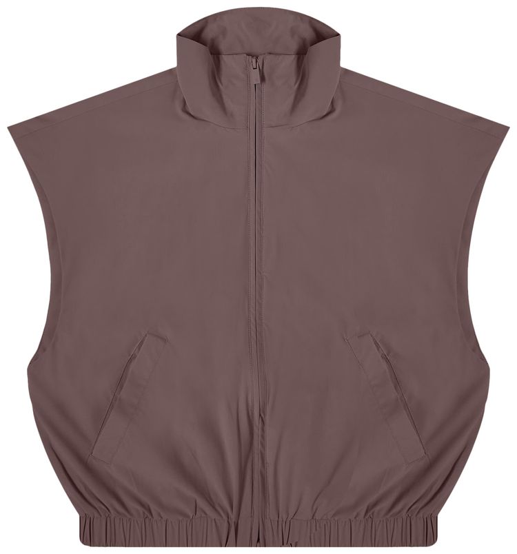 Fear of God Essentials Running Nylon Vest Plum