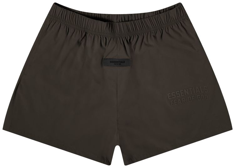 Fear of God Essentials Running Nylon Short Off Black