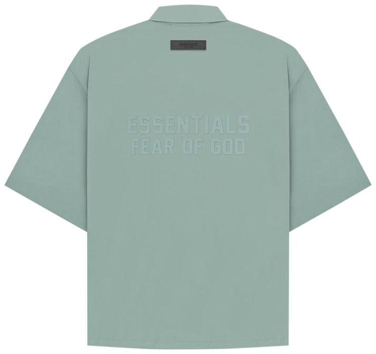 Fear of God Essentials Short Sleeve Nylon Shirt Sycamore