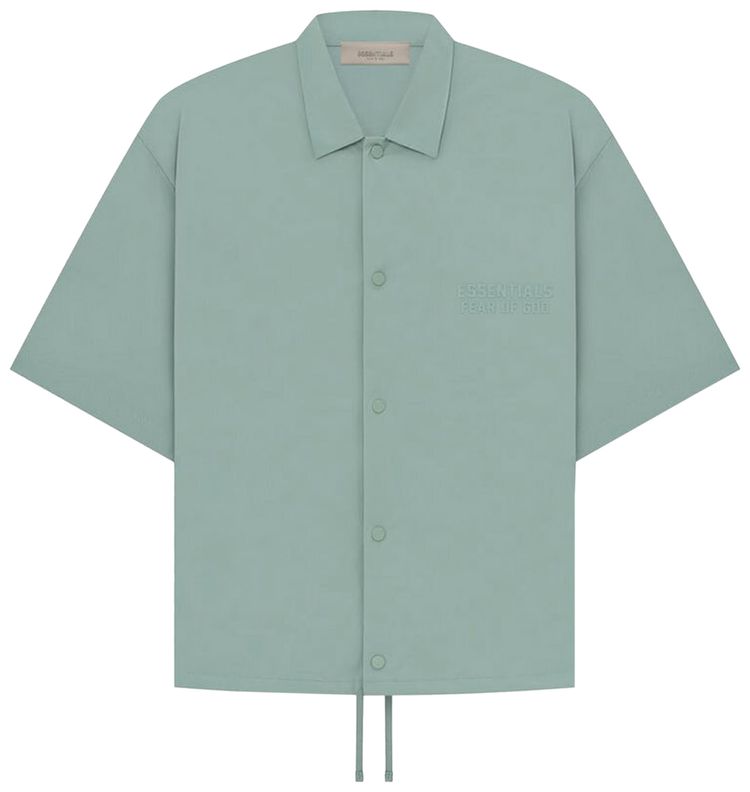 Fear of God Essentials Short Sleeve Nylon Shirt Sycamore